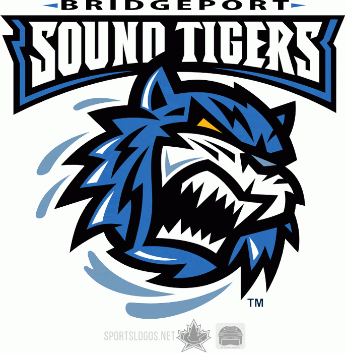Bridgeport Sound Tigers 2001-2006 Primary Logo iron on transfers for T-shirts